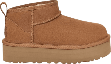 UGG Kid's Classic Ultra Mini Platform - Chestnut