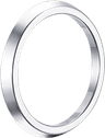Efva Attling Paramour Thin Ring - White Gold
