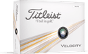 Titleist Velocity Golfbollar Vita 12-pack