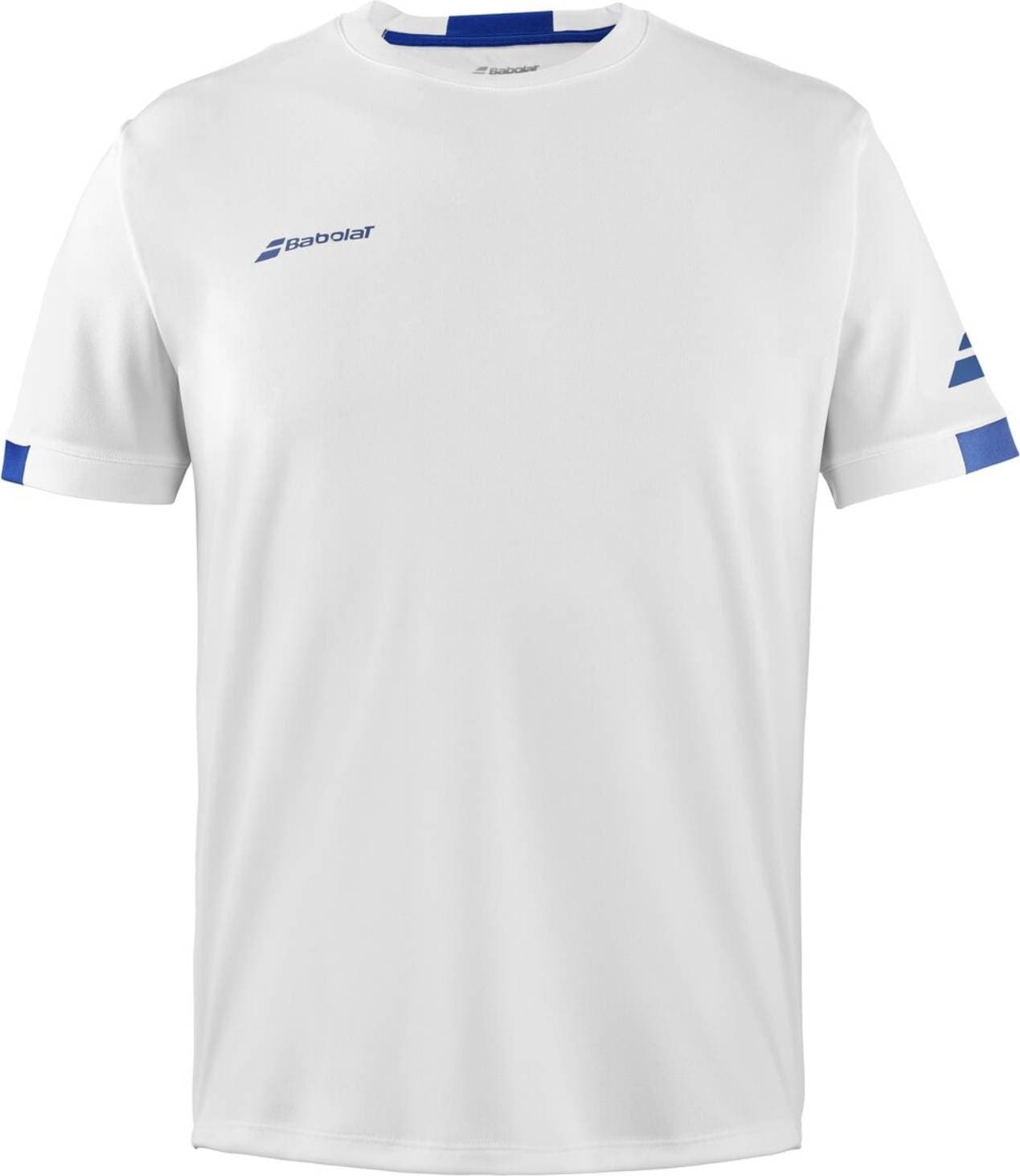 Babolat Play Crew Neck Tee White/White