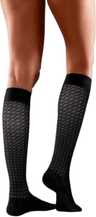 Mabs Cotton Knee Socks - Black/Grey