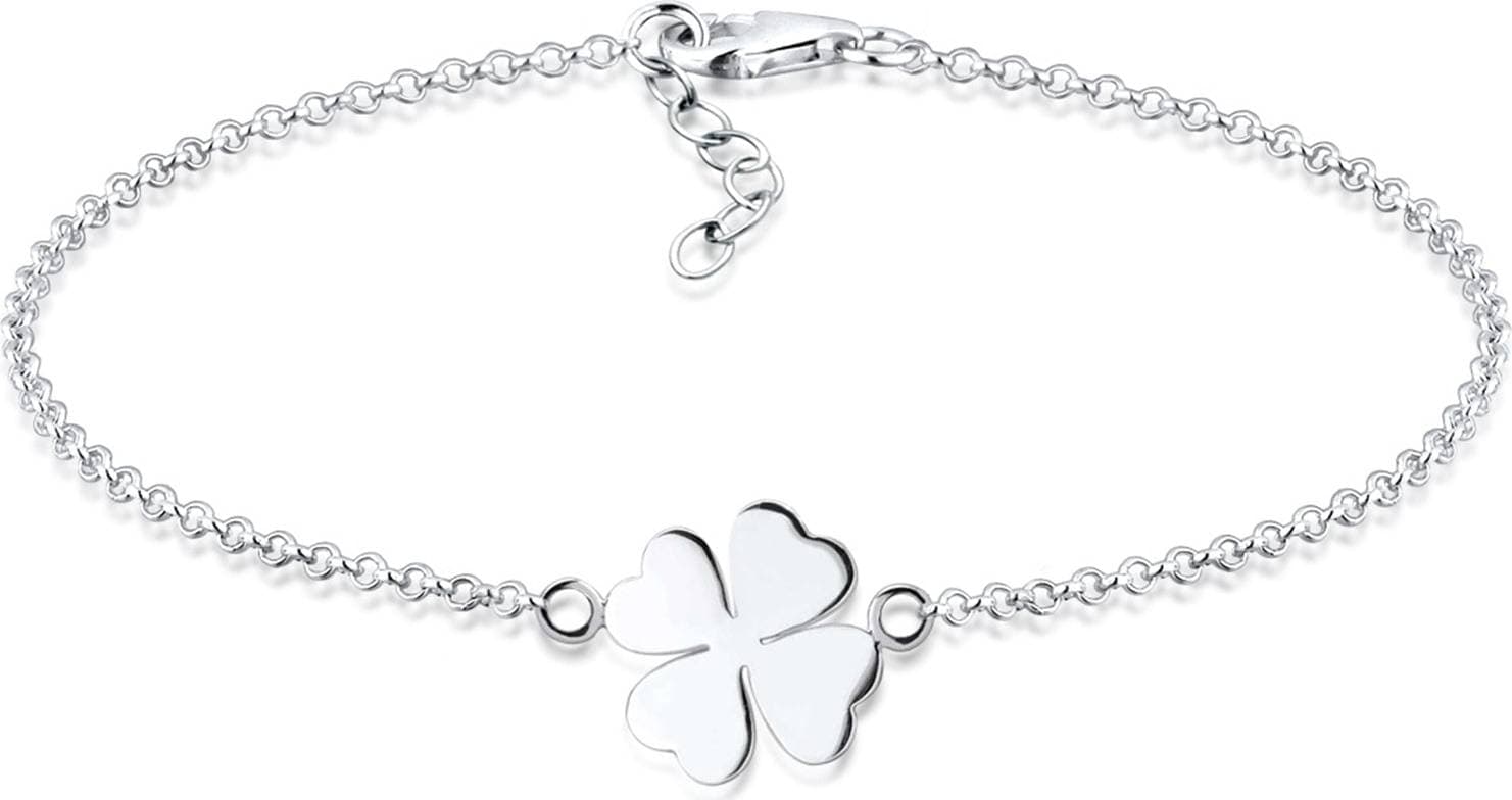 Elli Cloverleaf Bracelet - Silver