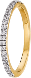 Guldfynd Ring - Gold/Diamonds
