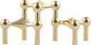 STOFF Nagel Brass Värmeljuslykta 6.5cm 3st