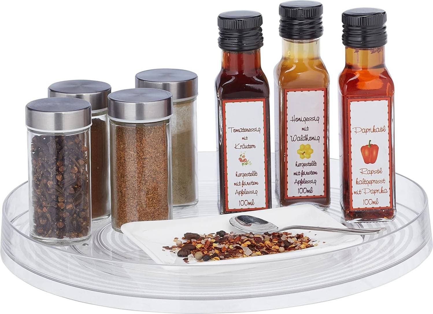 Relaxdays 30 cm Roterande Bricka