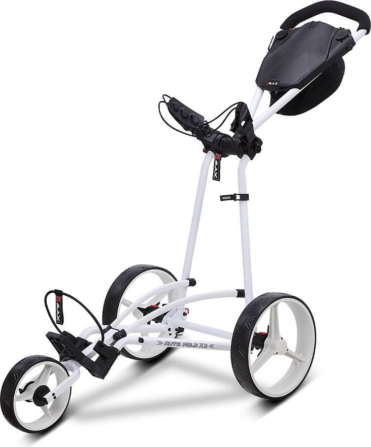 Big Max Autofold X2 Golfvagnar White