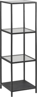 Act Nordic Seaford Clear/Black Bokhylla 119.5cm