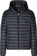 Save The Duck Men's Donald Hooded Puffer Jacket - Black