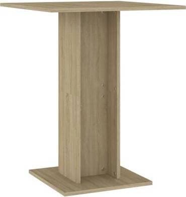 vidaXL 802105 Sonoma Oak Matbord 60x60cm