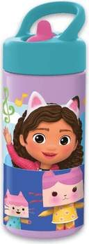 Euromic Gabbys Dollhouse Sipper Water Bottle 410ml