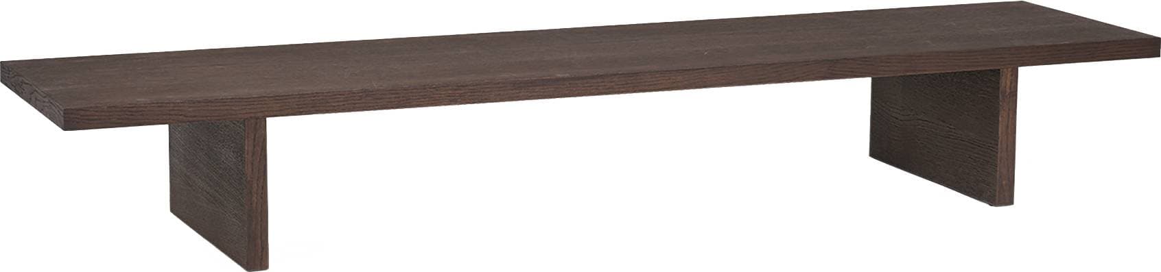 ferm LIVING Kona Dark Stained Småbord 34x138cm