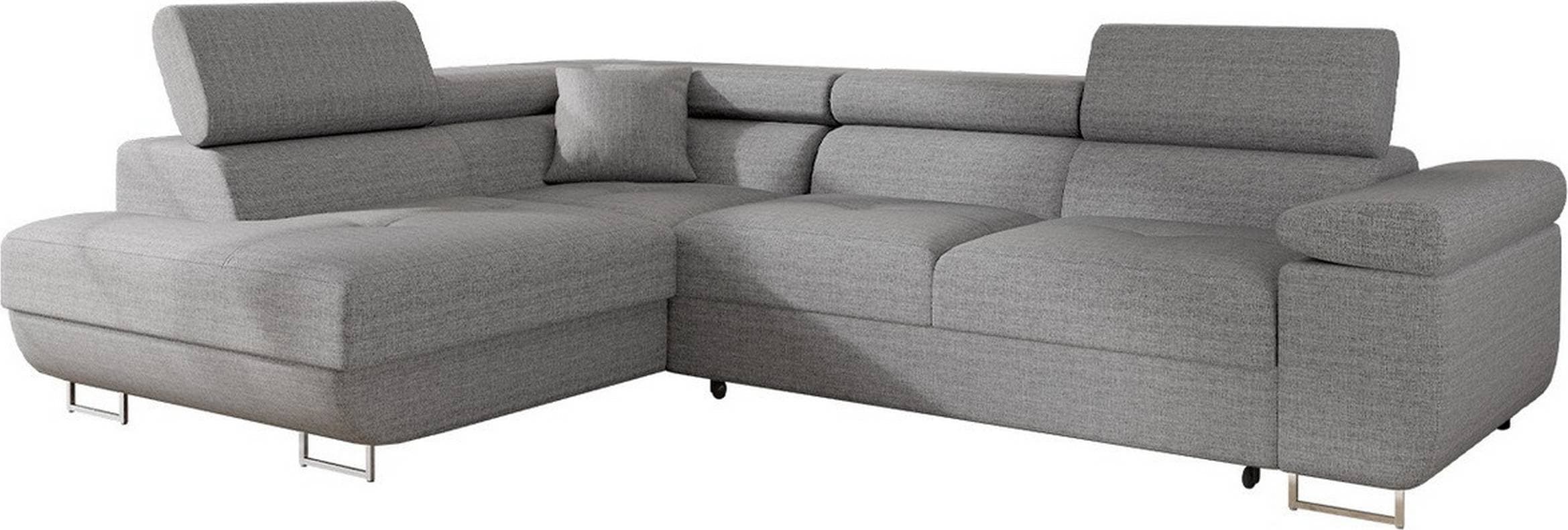 Mirjan24 Torezio Grey Soffa 274cm 4-sits