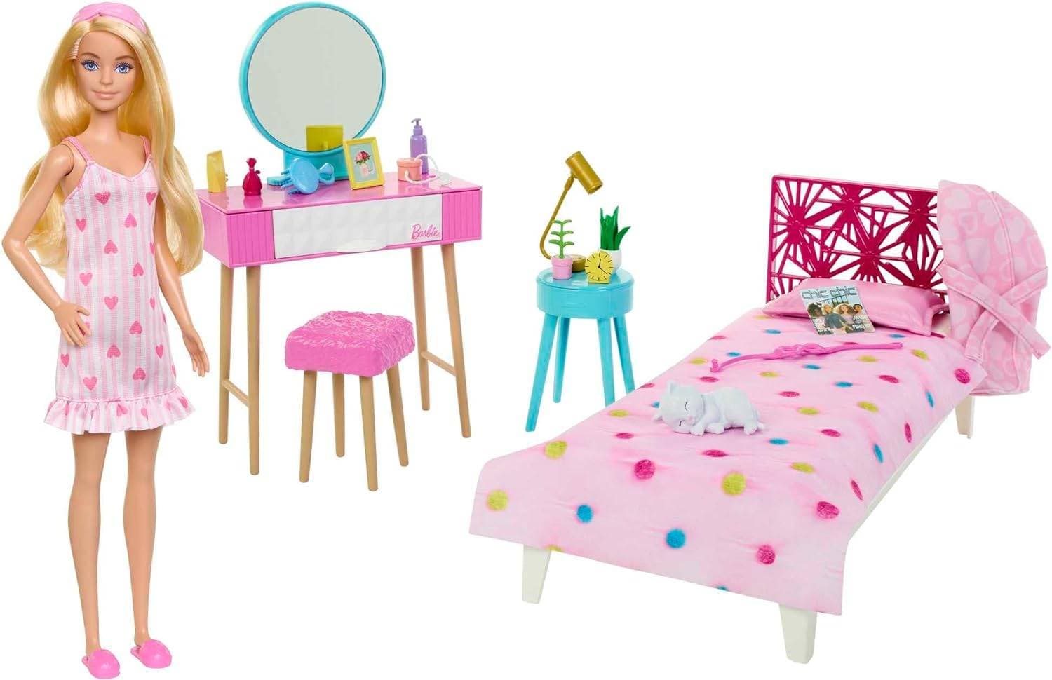 Barbie Doll & Bedroom Playset Barbie Furniture
