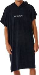 Rip Curl Hooded Poncho - Black/Grey