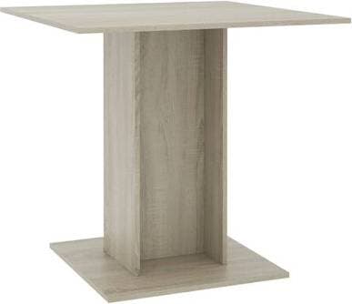 vidaXL 800255 Sonoma Oak Matbord 80x80cm