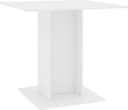 vidaXL 800252 White Matbord 80x80cm