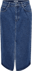 Only Bianca Midi Skirt - Blue/Medium Blue Denim