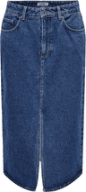 Only Bianca Midi Skirt - Blue/Medium Blue Denim