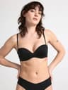 Lindex Behå Bra Reese Strapless - Svart
