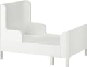 IKEA BUSUNGE Växasäng, vit, 80x200 90x208cm