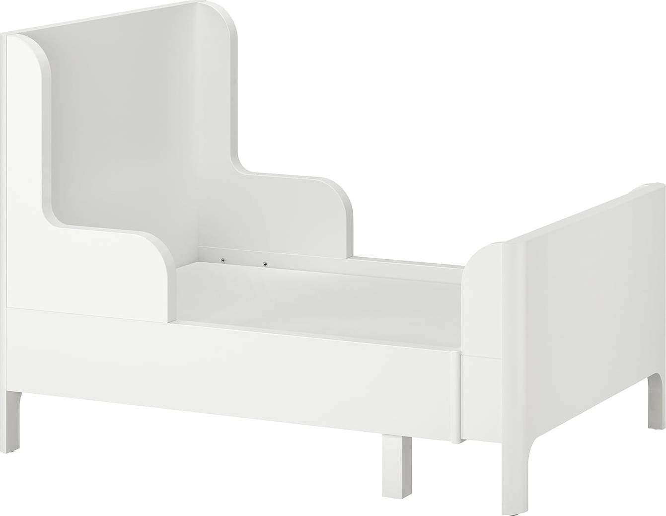 IKEA BUSUNGE Växasäng, vit, 80x200 90x208cm