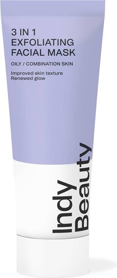 Indy Beauty 3 in 1 Exfoliating Facial Mask 75ml