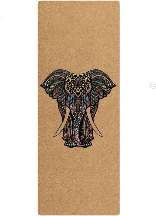 Greenland Yogamatta i naturgummi och kork: Mandala