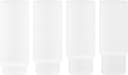 ferm LIVING Ripple Long Frost Drinkglas 30cl 4st