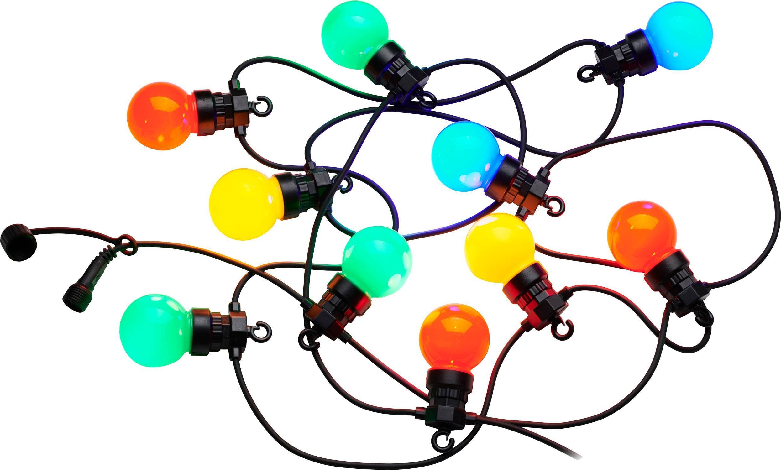 Sirius Lucas Multicolor Ljusslinga 10 Lampor