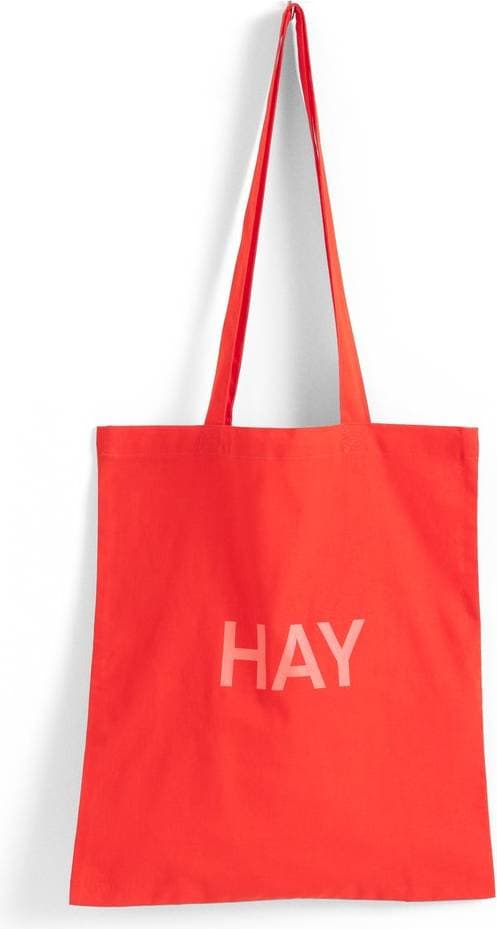 Hay Tote Bag - Poppy Red