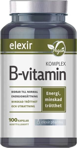 Elexir Pharma Vitamin B Complex 100 st