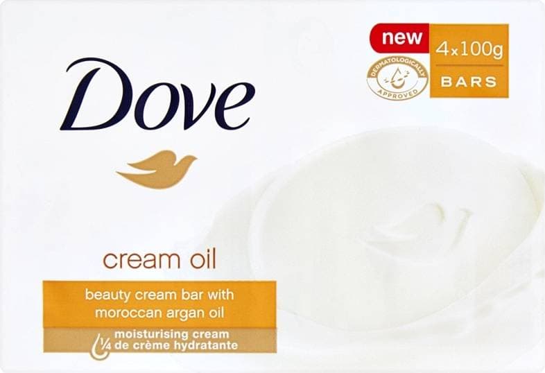 Dove Cream Oil Tvålbit 4 x 90 g