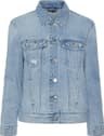 Vero Moda Zorica Jacket - Blue/Light Blue Denim