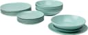 IKEA Färgklar Light Turquoise Tallriksset 18st