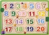 Barbo Toys Wacky Wonders 123 Wooden Puzzle 20 Pieces