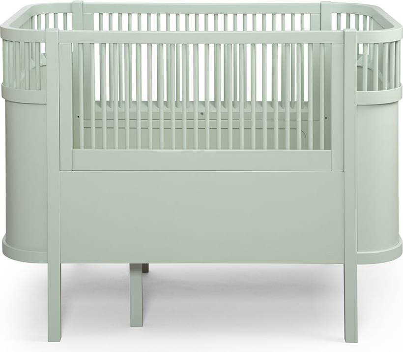 Sebra Baby & Juniorsäng Mist Green 75.8x155cm