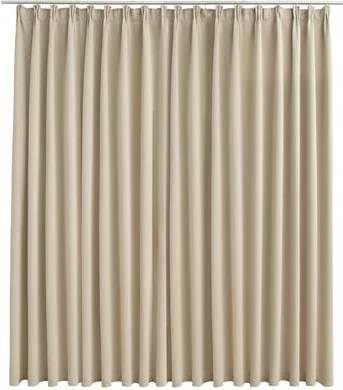 vidaXL Blackout Curtain With Hooks 245x290cm