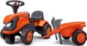 Falk Kubota Tractor with Trailer Shovel & Rake Included