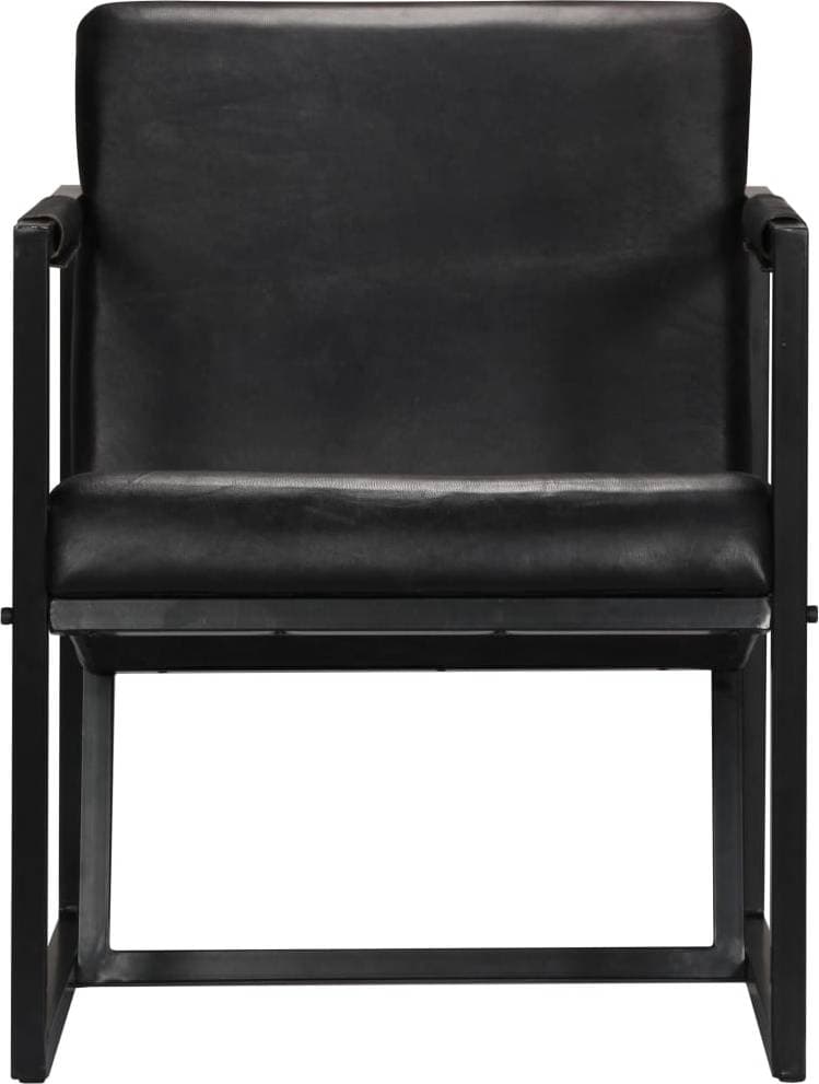 vidaXL Real Black Fåtölj 74.9cm