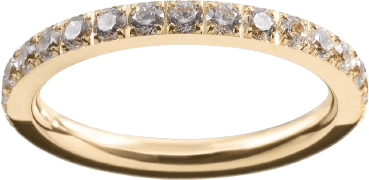 Edblad Glow Ring - Gold/Transparent
