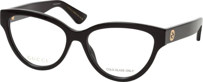Gucci GG1581O 001 Black Glasses for Women