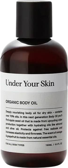Under Your Skin Organic Body Oil 150ml
