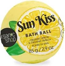 Organic Shop Lemon & Vanilla Bath Bomb