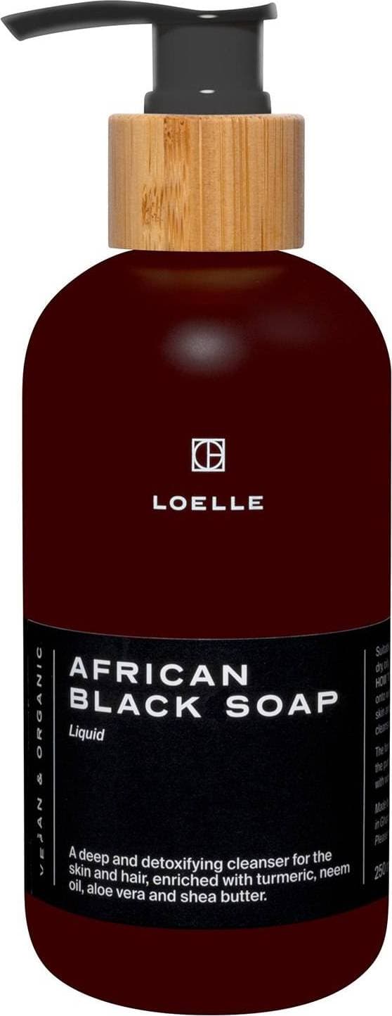 Loelle African Black Soap 250ml