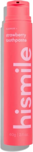 Hismile Strawberry Flavoured Toothpaste 9.9g
