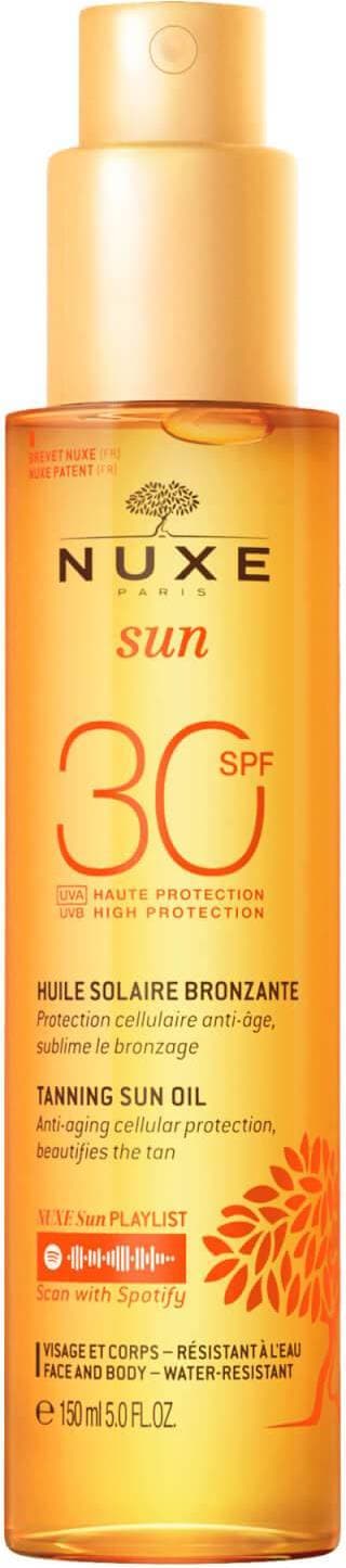 Nuxe Sun Tanning Oil High Protection SPF30 150ml