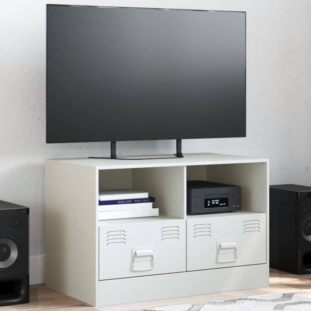 vidaXL TV-skåp vit TV-bänk