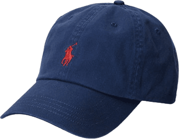 Polo Ralph Lauren Chino Baseball Cap - Newport Navy/Red