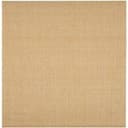 vidaXL Matta Naturlig Sisal 100x100 cm