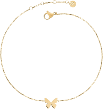 Edblad Papillon Anklet - Gold
